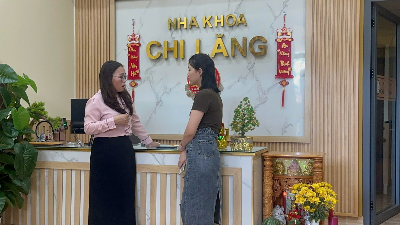 Cơ quan chức năng kiểm tra cơ sở Nha khoa Chi Lăng.