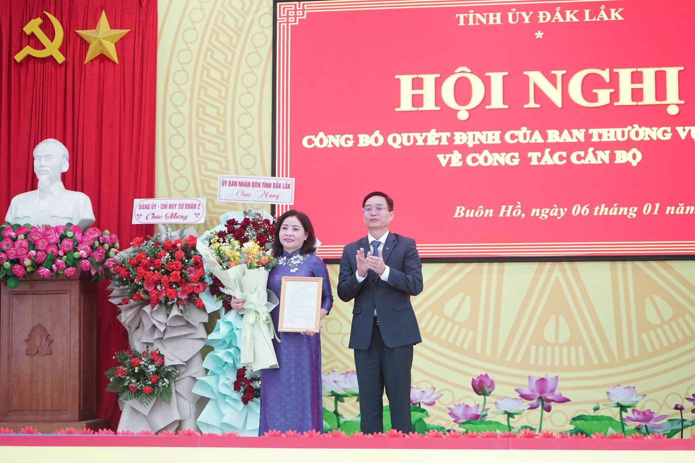 Bà Nguyễn Thị Thu Nguyệt, được điều động và giữ chức Phó Trưởng đoàn phụ trách Đoàn Đại biểu Quốc hội tỉnh Đắk Lắk. Ảnh: Thuý Hồng Bà Nguyễn Thị Thu Nguyệt, được điều động và giữ chức Phó Trưởng đoàn phụ trách Đoàn Đại biểu Quốc hội tỉnh Đắk Lắk. Ảnh: Thuý Hồng