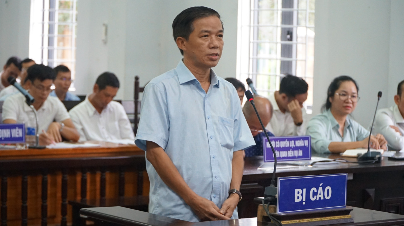 Bị cáo Hồ Sĩ Điệp Bị cáo Hồ Sĩ Điệp