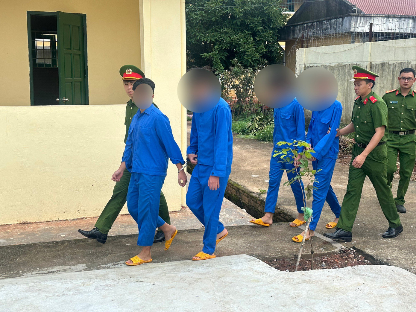 Các đối tượng trong nhóm lừa đảo