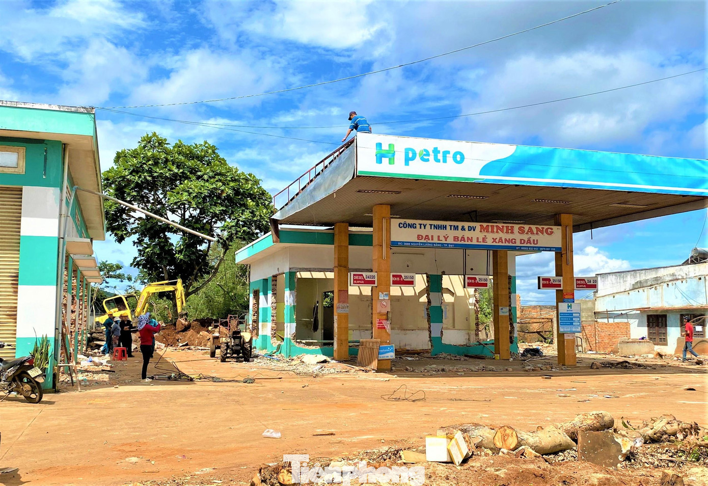 Đây là phần diện tích cuối cùng cần giải tỏa để bàn giao mặt bằng thực hiện dự án