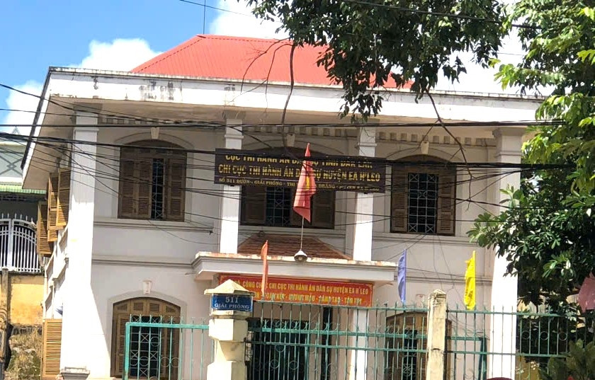 Chi cục Thi hành án dân sự huyện Ea H’Leo, Đắk Lắk