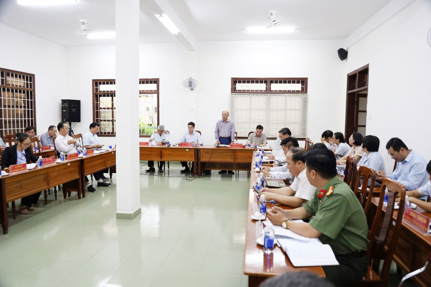 Quang cảnh buổi đối thoại.