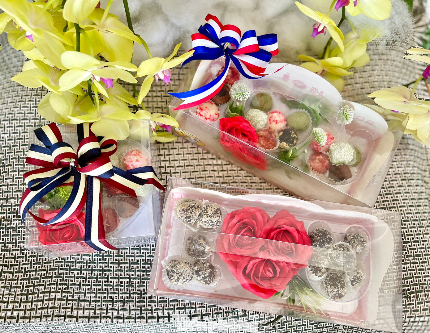 Các mặt hàng Chocolate được bày bán bắt mắt