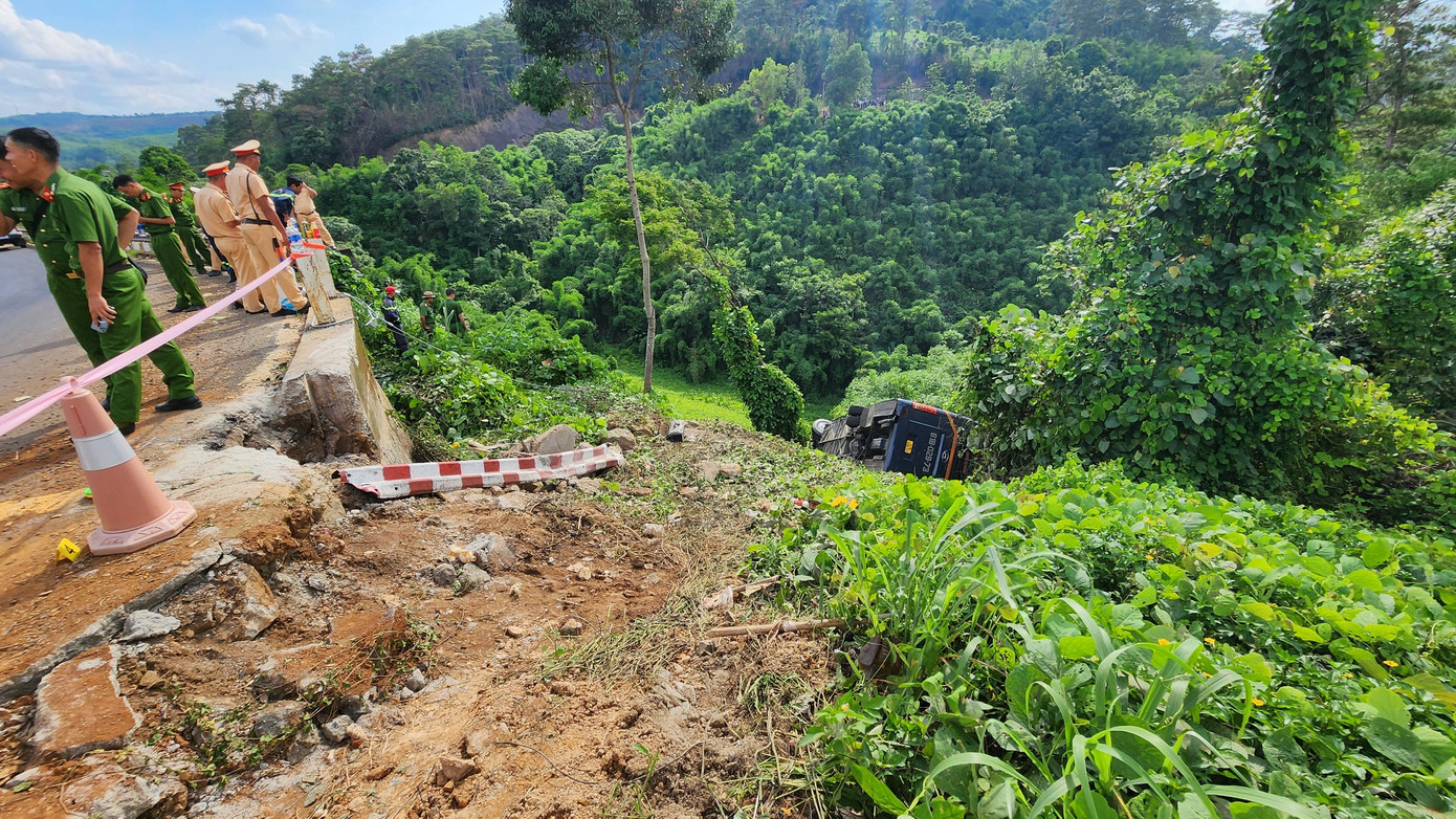 Hiện trường vụ tai nạn