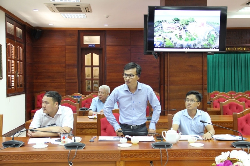 Ông Lữ Ngọc Sinh phát biểu tại một cuộc họp. Ảnh: Daklak.gov.vn