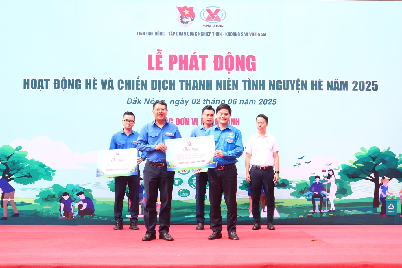 Nguồn lực thực hiện hoạt động hè và thanh niên tình nguyện hè tại Đắk Nông là hơn 2 tỉ đồng.