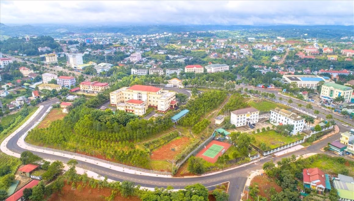 Sau sáp nhập, TP Gia Nghĩa còn 3 đơn vị hành chính cấp xã. Ảnh: Ngô Minh Phương Sau sáp nhập, TP Gia Nghĩa còn 3 đơn vị hành chính cấp xã. Ảnh: Ngô Minh Phương