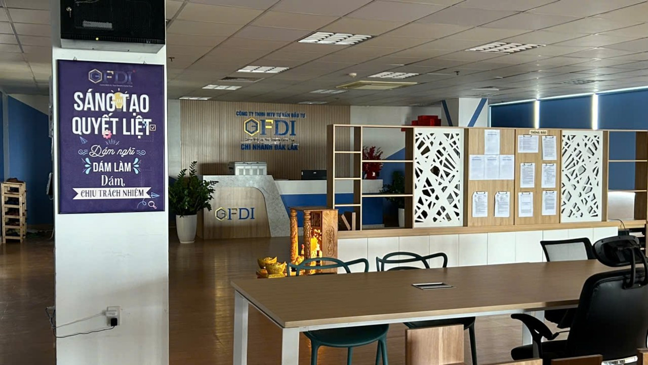Nơi đăng ký hoạt động của Công ty GFDI tại TP Buôn Ma Thuột. Nơi đăng ký hoạt động của Công ty GFDI tại TP Buôn Ma Thuột.