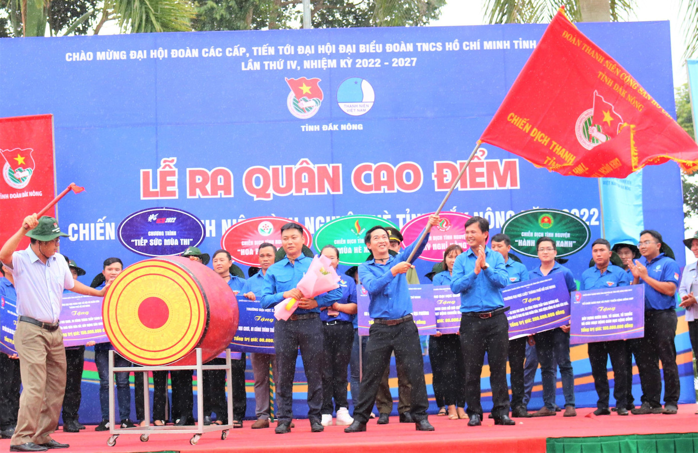 Chiến dịch thanh niên tình nguyện hè tỉnh Đắk Nông chính thức bắt đầu