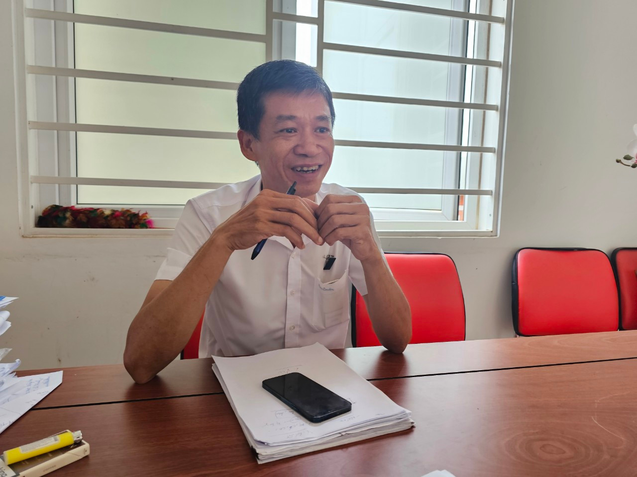 Ông Lê Ngọc Sơn - Hiệu trưởng Trường THCS-THPT Đông Du Ông Lê Ngọc Sơn - Hiệu trưởng Trường THCS-THPT Đông Du