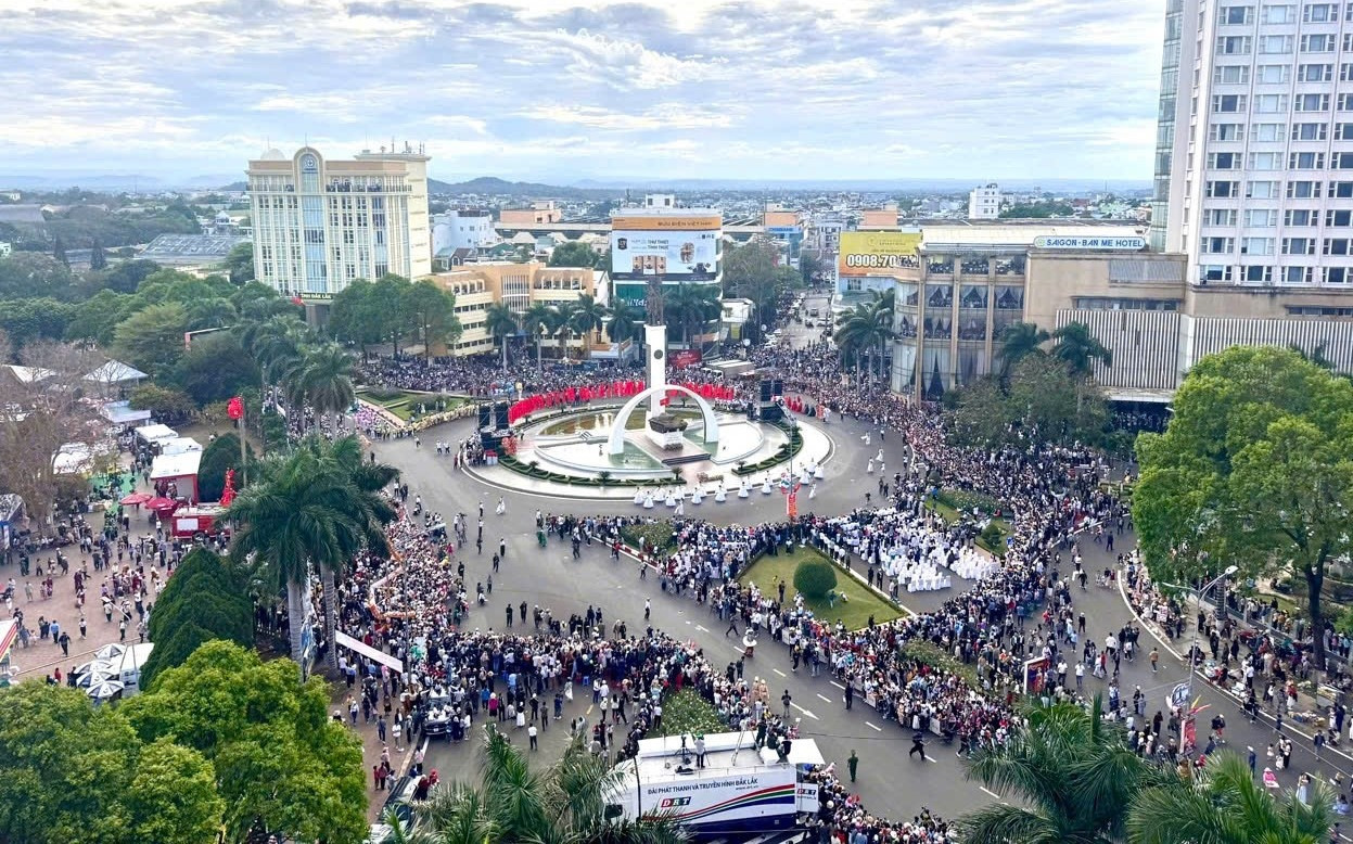 Trung tâm hành chính của tỉnh Đắk Lắk mới được đặt tại TP Buôn Ma Thuột (Đắk Lắk) hiện nay