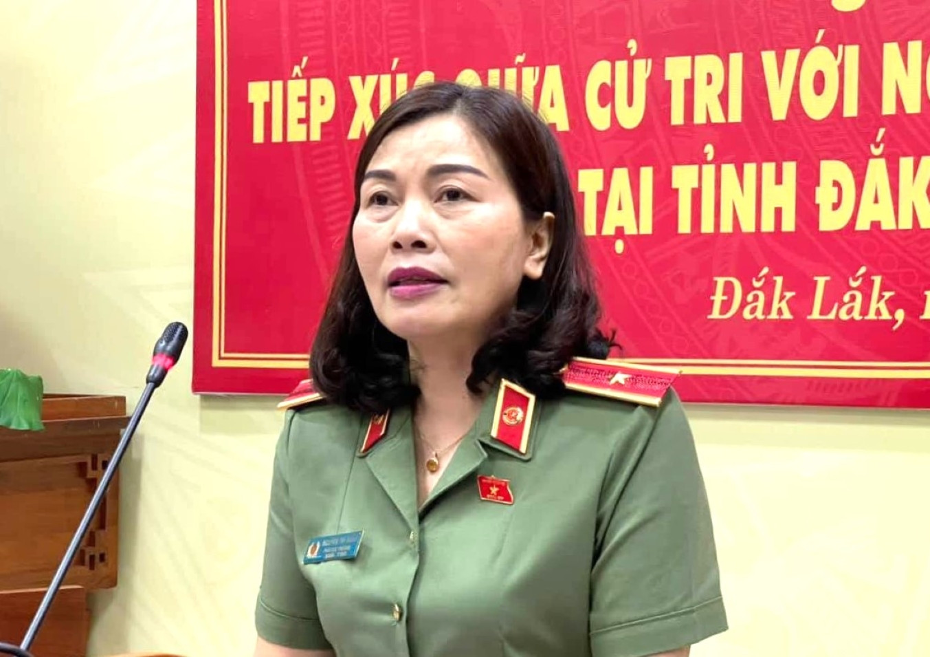 Thiếu tướng Nguyễn Thị Xuân. Thiếu tướng Nguyễn Thị Xuân.