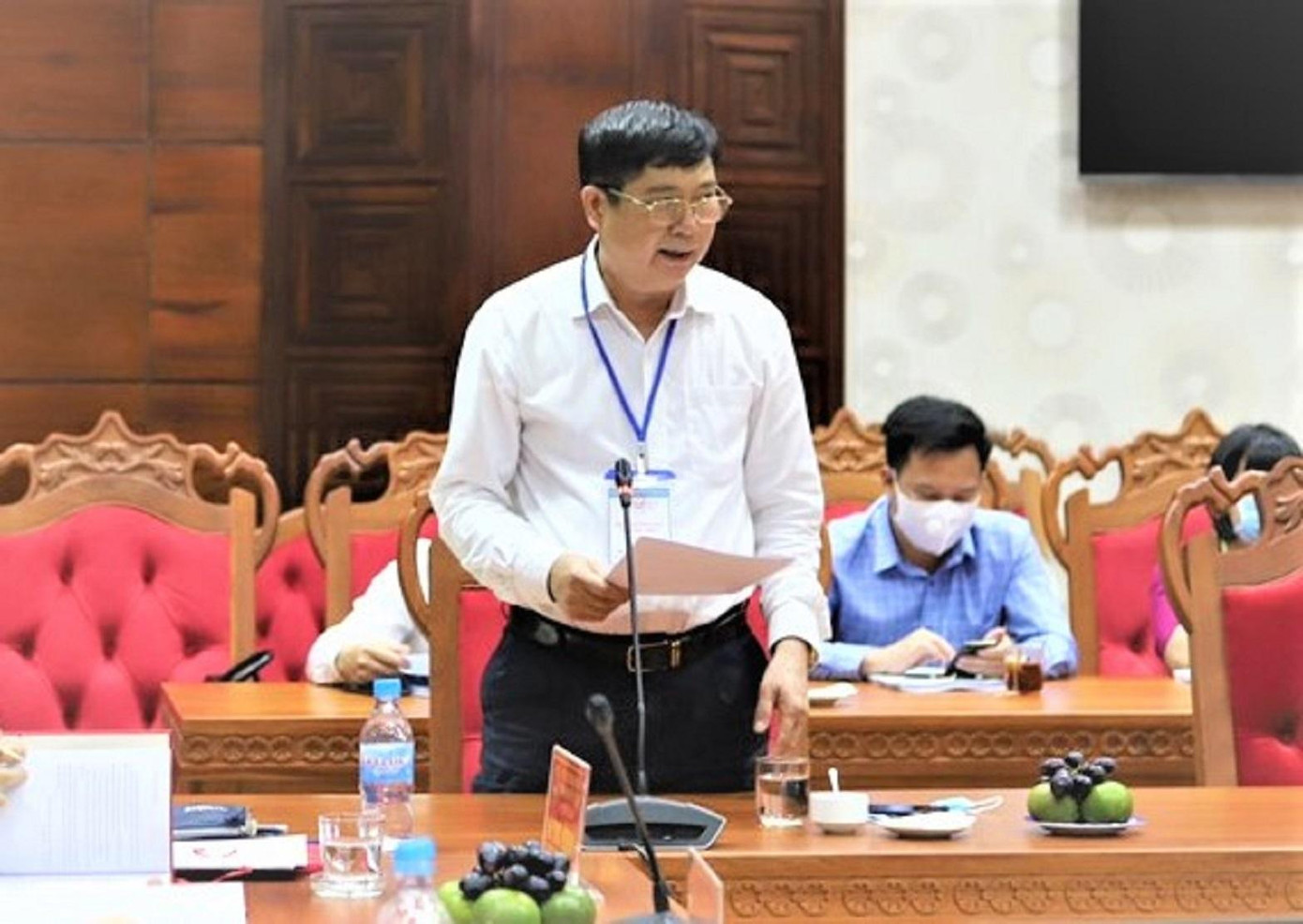 Giám đốc Sở GD&ĐT Đắk Lắk- Phạm Đăng Khoa báo cáo tình hình chuẩn bị kỳ thi tốt nghiệp Giám đốc Sở GD&ĐT Đắk Lắk- Phạm Đăng Khoa báo cáo tình hình chuẩn bị kỳ thi tốt nghiệp