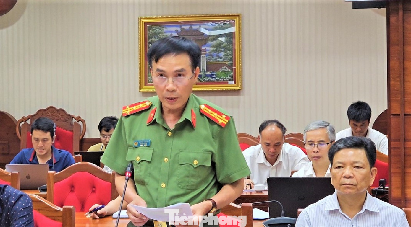 Đại tá Nguyễn Văn Quy thông tin vụ việc