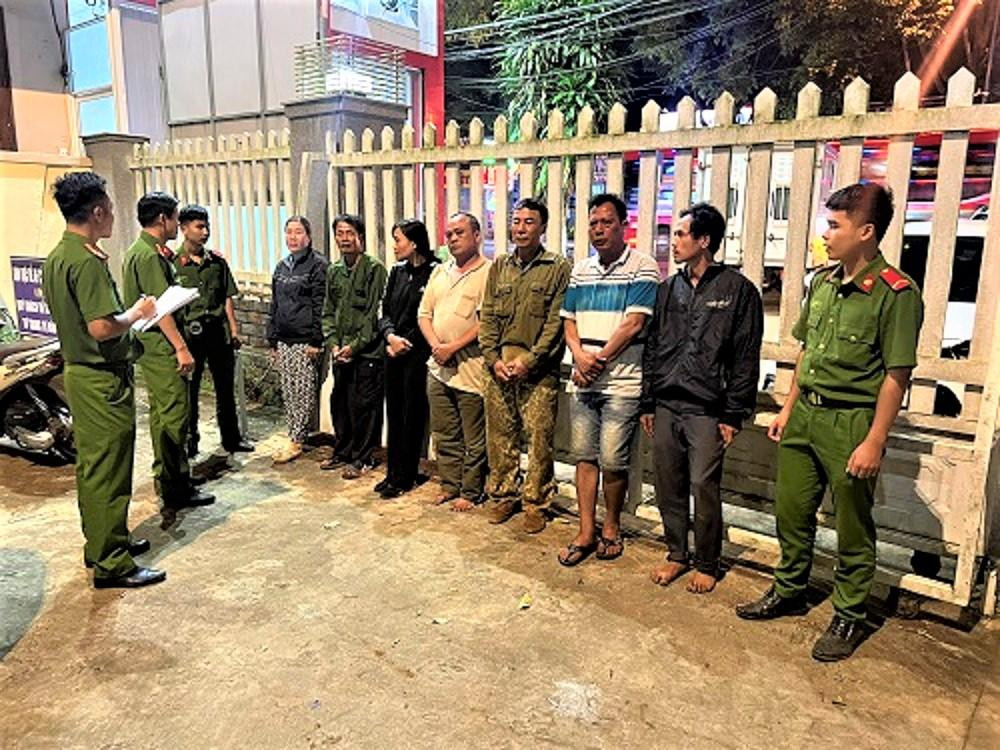 Các đối tượng bị tạm giữ hình sự Các đối tượng bị tạm giữ hình sự