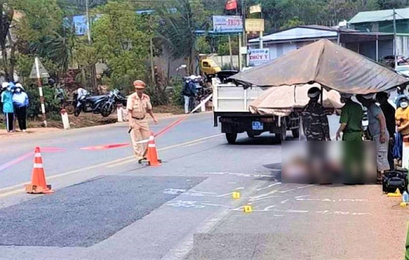 Hiện trường vụ tai nạn