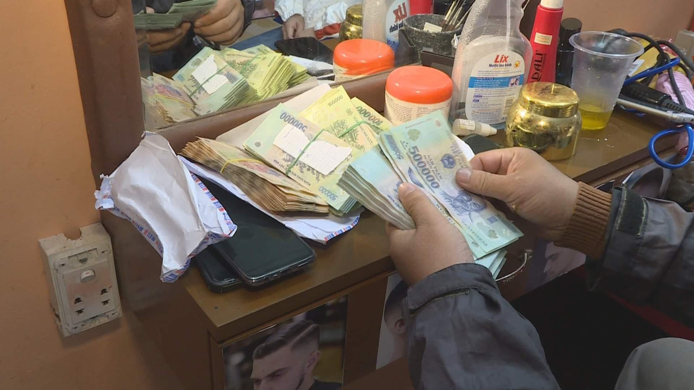 Số tiền giao dịch trong đường dây này rất lớn