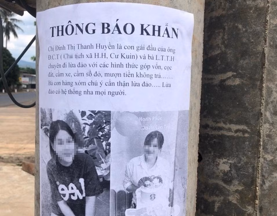 Đối tượng Đinh Thị Thanh Huyền từng bị cảnh báo có dấu hiệu lừa đảo