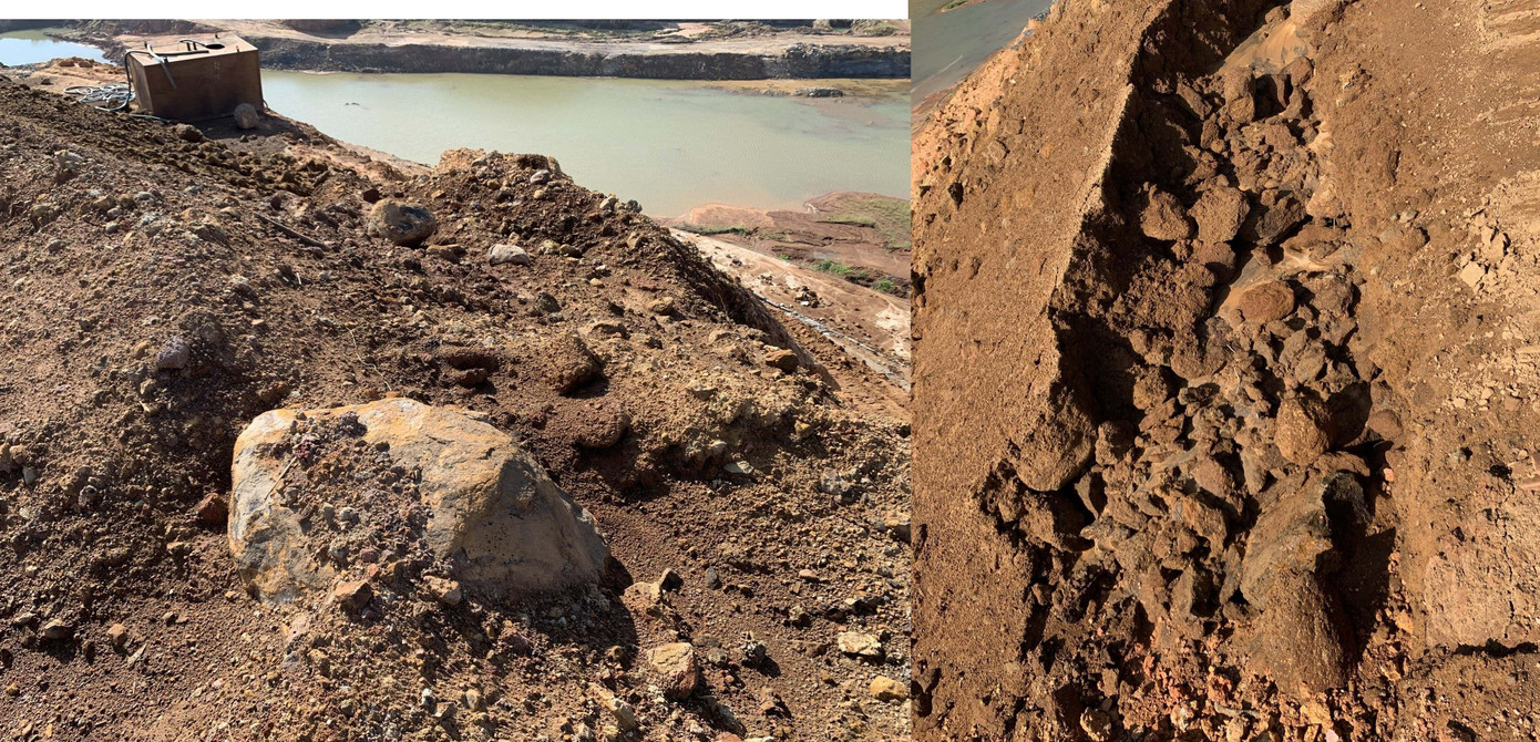 Hiện trường vụ sạt trượt Hiện trường vụ sạt trượt