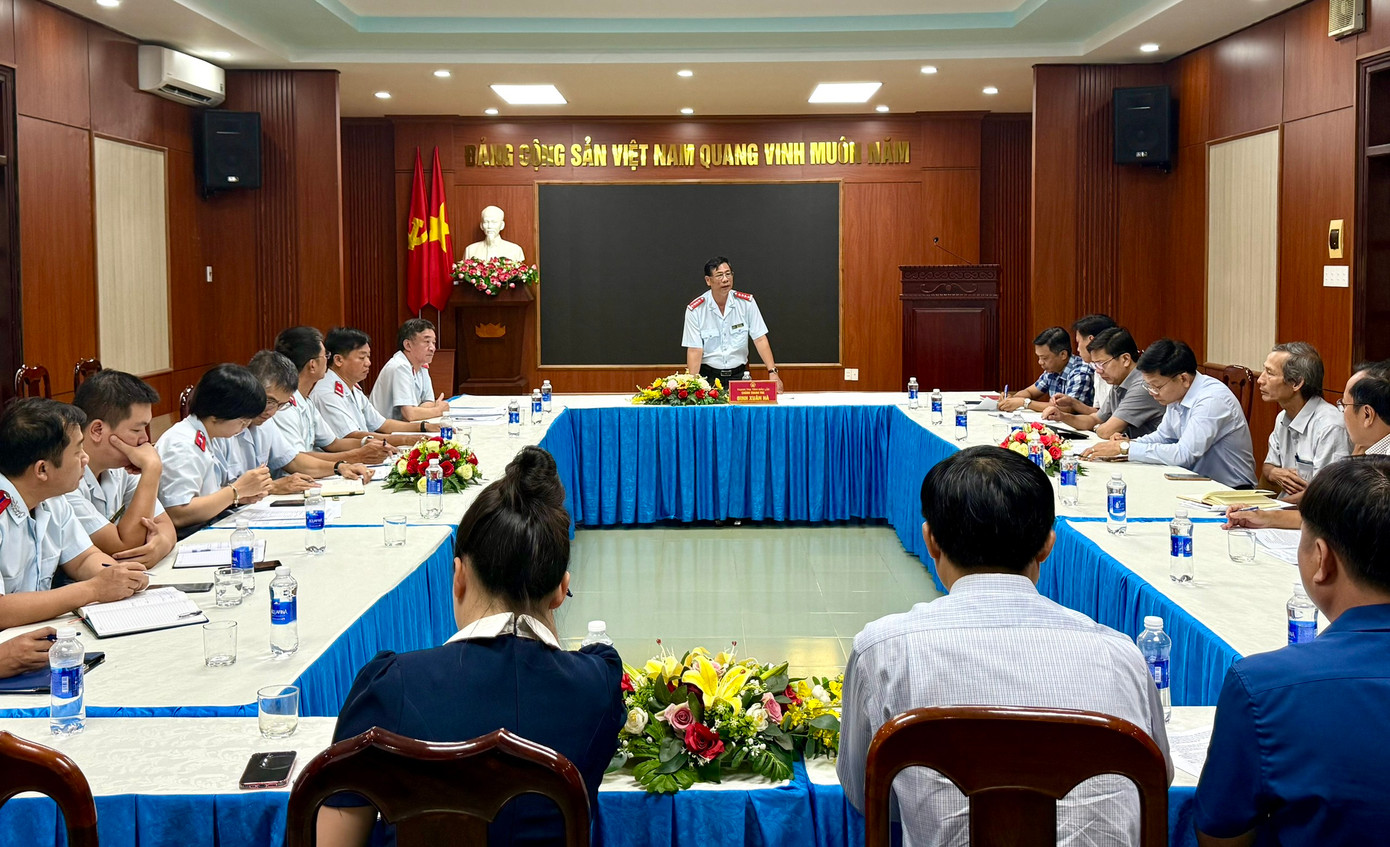 Buổi công bố quyết định thanh tra