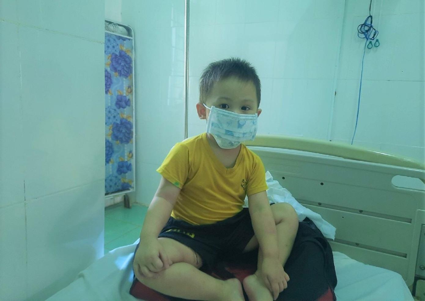 Em H. đang ở khu cách ly trị bệnh