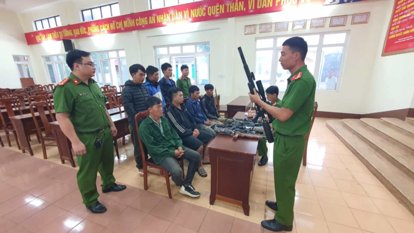 Cơ quan điều tra làm việc với đối tượng