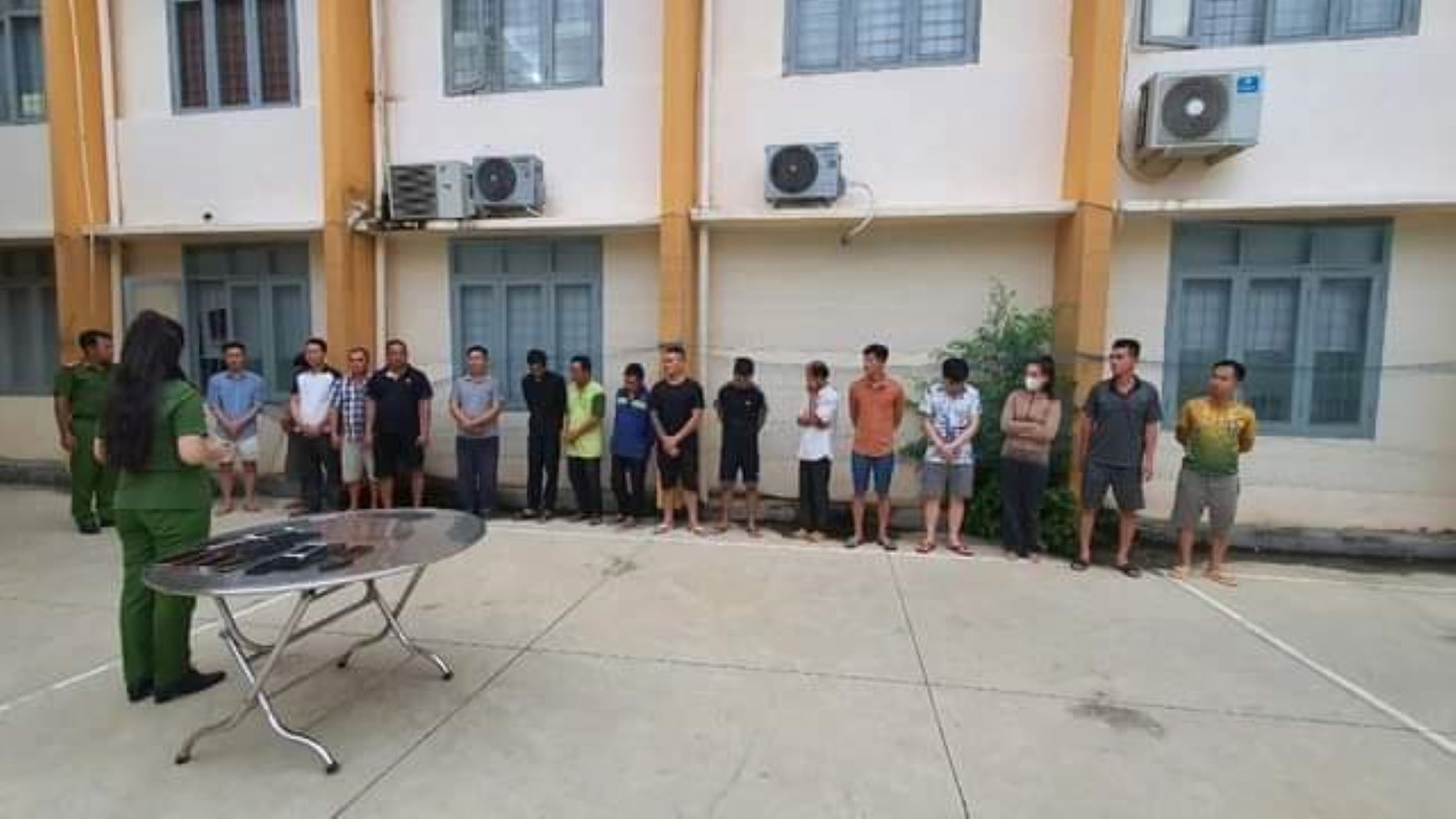 Các đối tượng liên quan đến đường dây cá độ bóng đá quy mô lớn