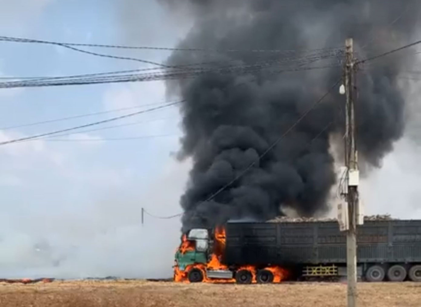 Hiện trường vụ cháy