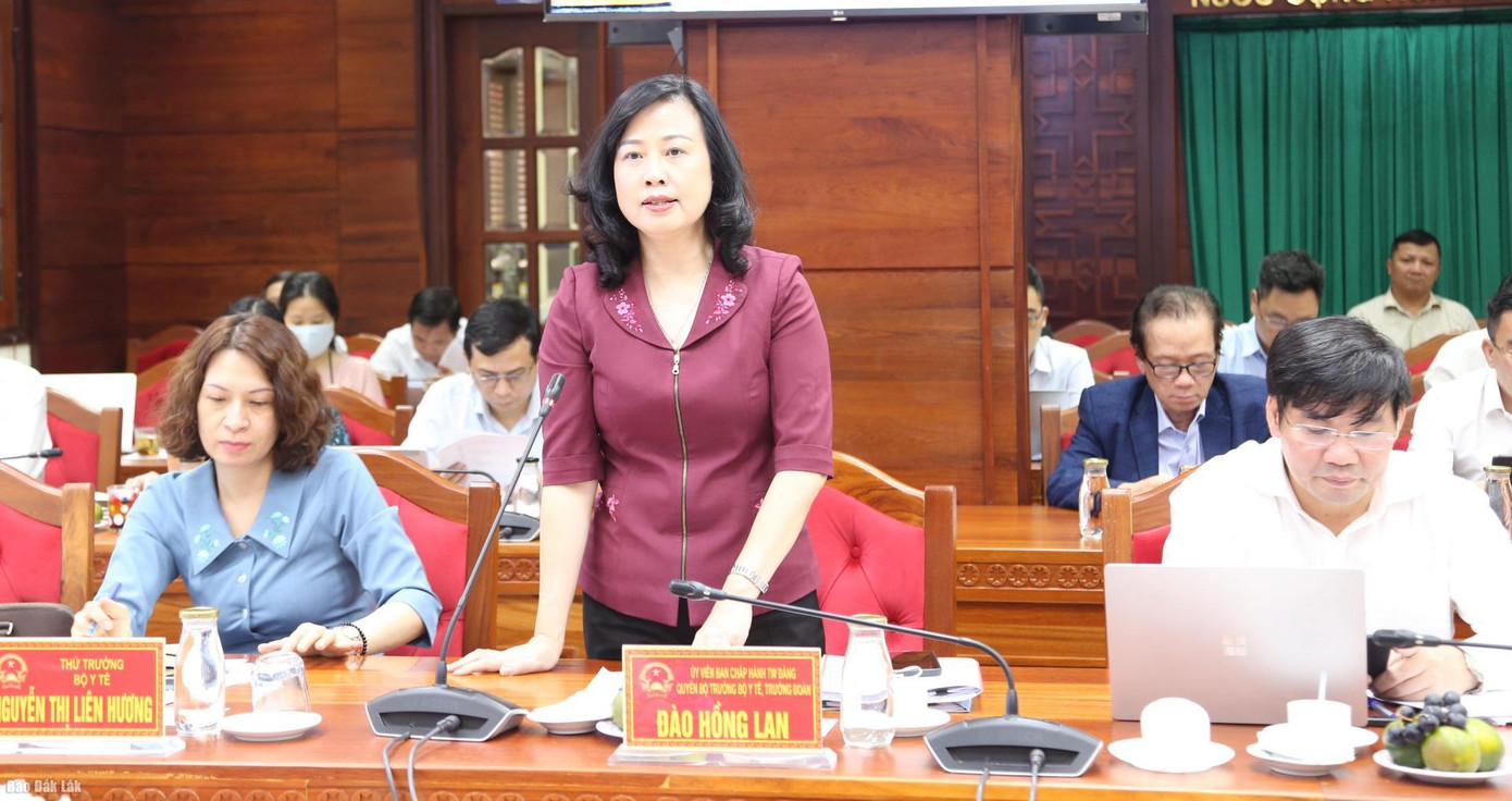 Quyền Bộ trưởng Bộ Y tế Đào Hồng Lan Quyền Bộ trưởng Bộ Y tế Đào Hồng Lan