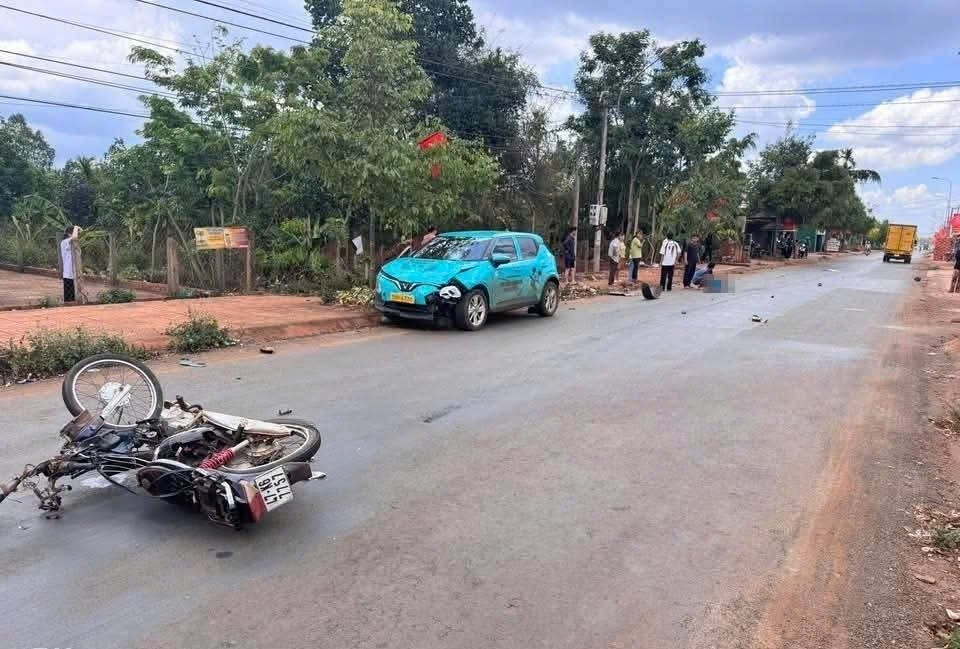 Hiện trường vụ tai nạn