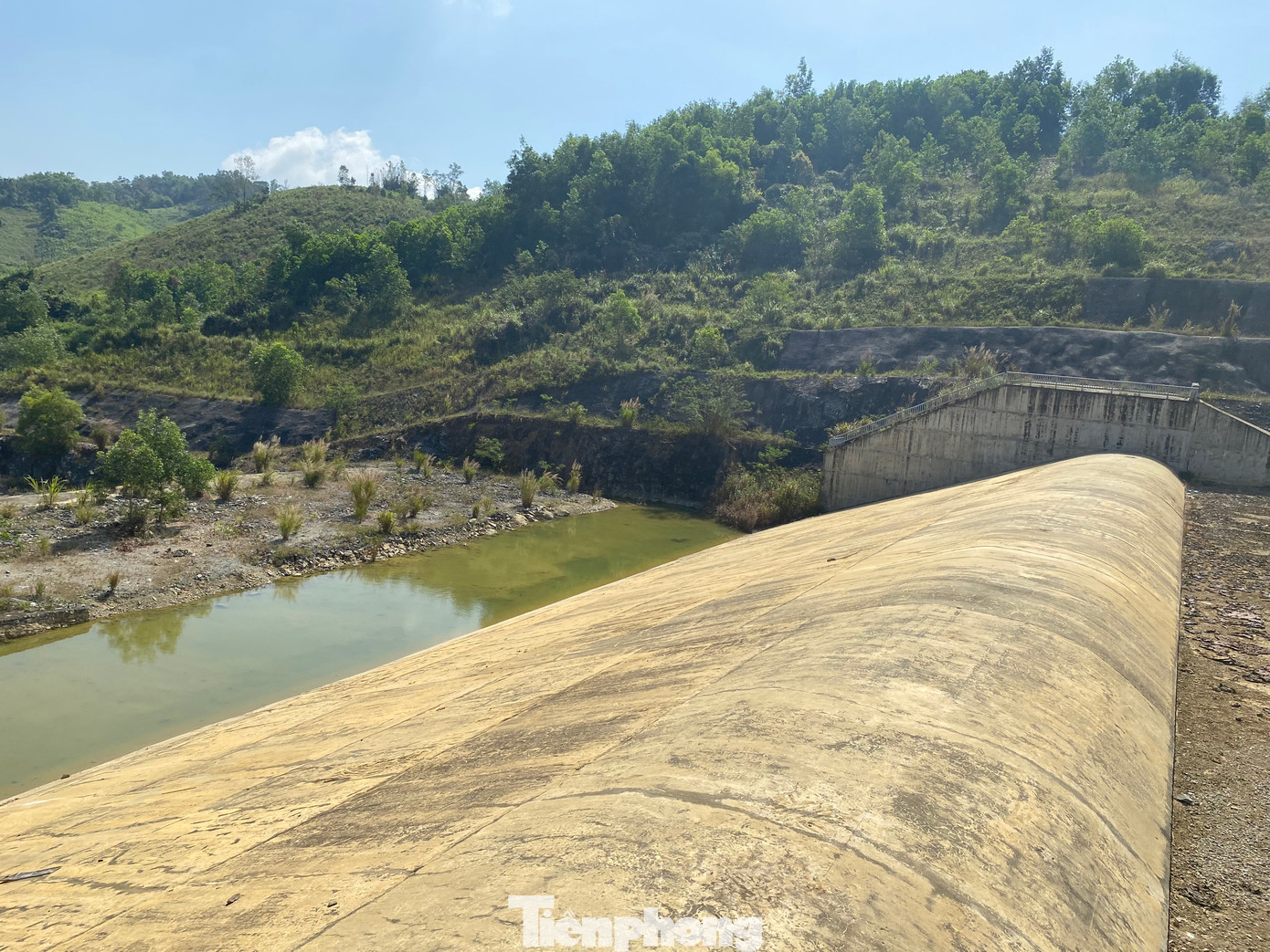 Một phần trong dự án Hồ chứa nước Krông Pách Thượng Một phần trong dự án Hồ chứa nước Krông Pách Thượng