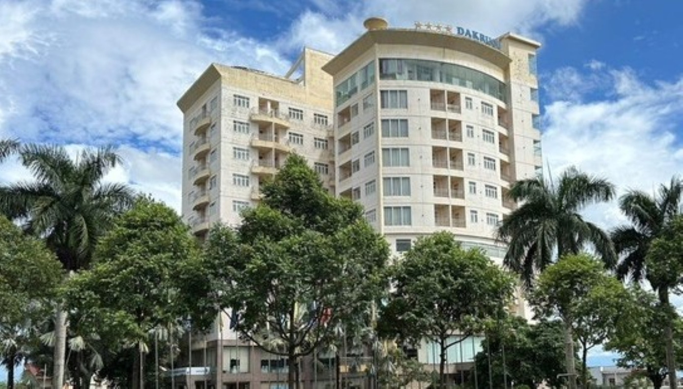 Cơ sở nhà, đất cụm khách sạn, văn phòng làm việc Công ty Cổ phần Cao su Đắk Lắk tại đường Nguyễn Chí Thanh (TP Buôn Ma Thuột)