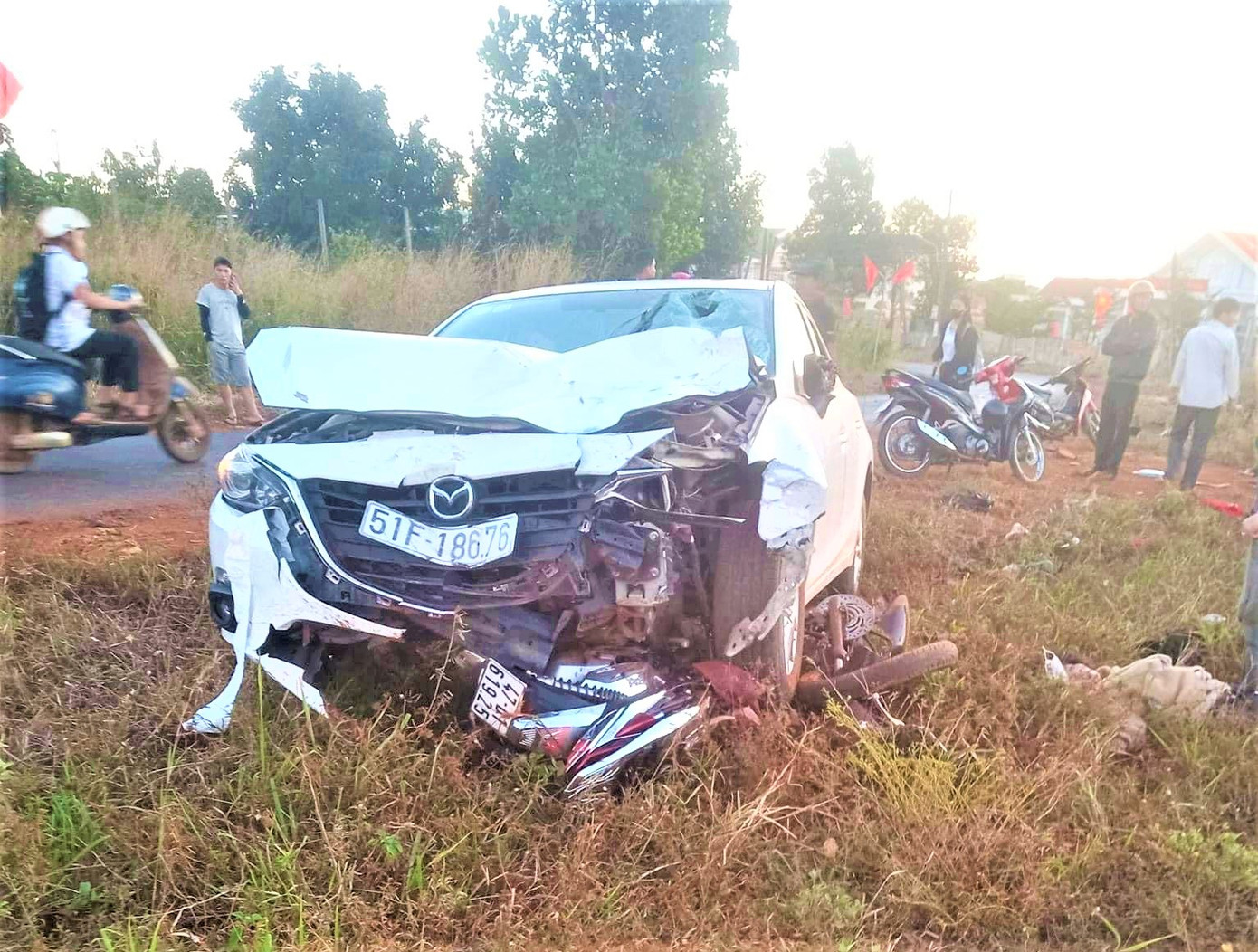 Hiện trường vụ tai nạn Hiện trường vụ tai nạn