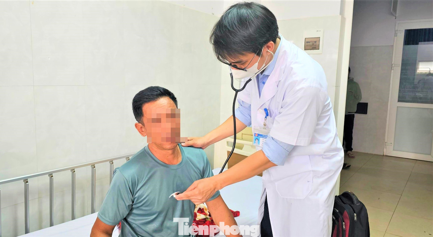 Sức khỏe của anh D. đã ổn định sau khi được phẫu thuật kịp thời