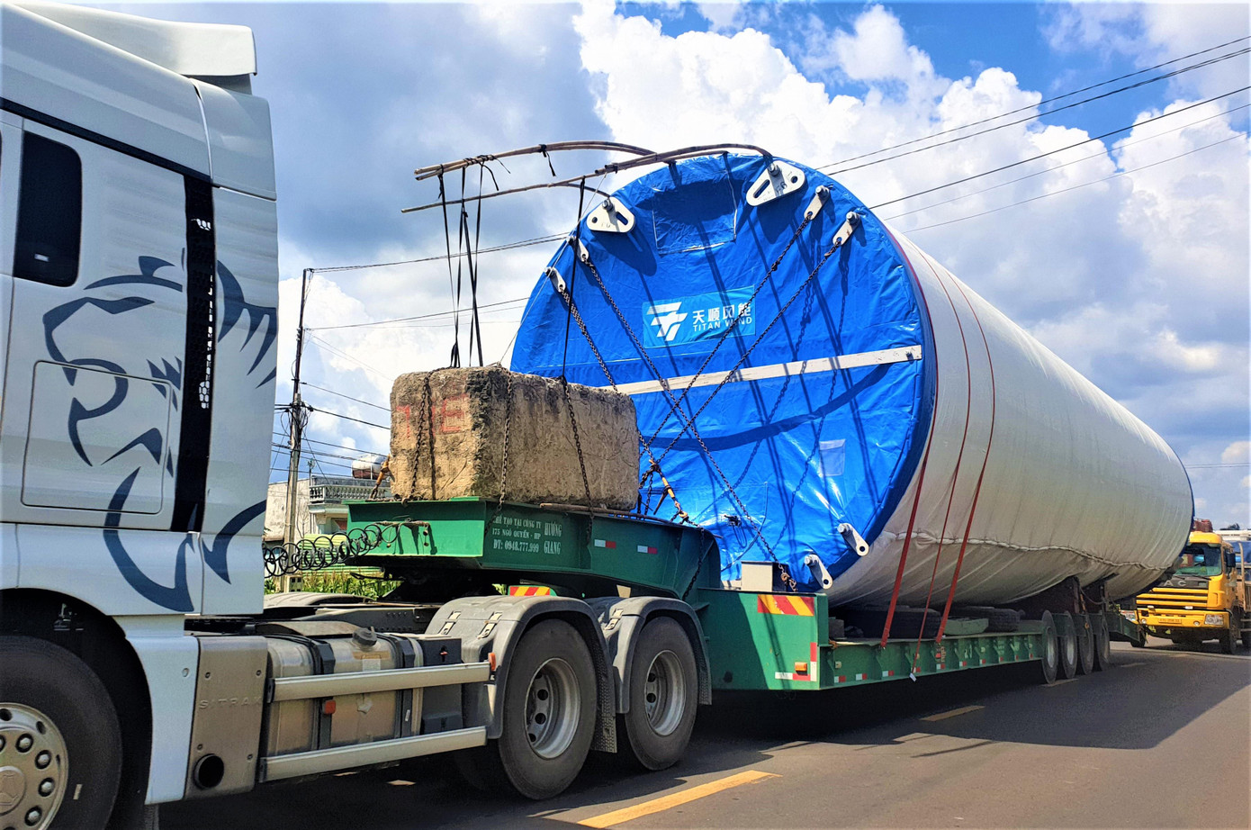 Việc nhập khẩu thiết bị cho các dự án điện gió đã đóng thuế khá lớn cho ngân sách Đắk Lắk