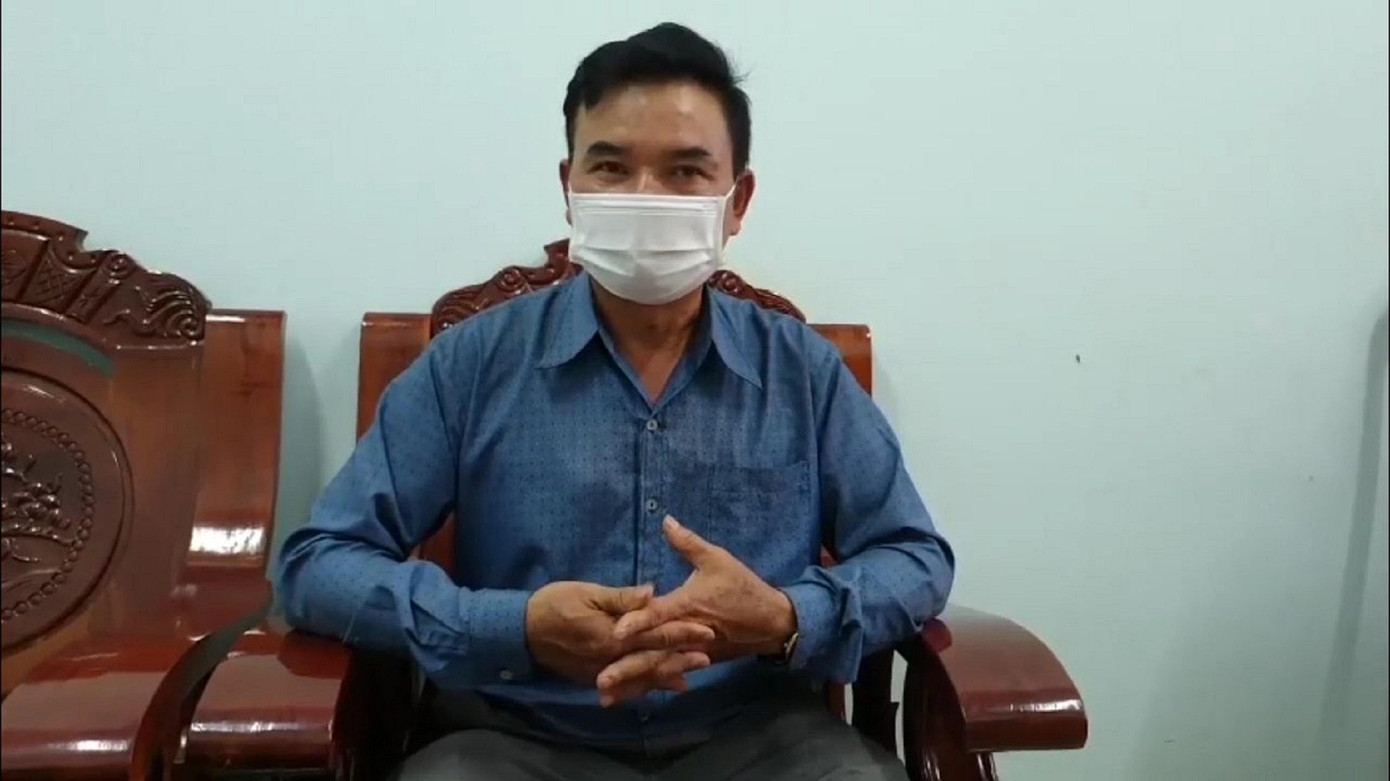 Ông Đặng Văn Hoan- Chủ tịch UBND xã Cư Suê