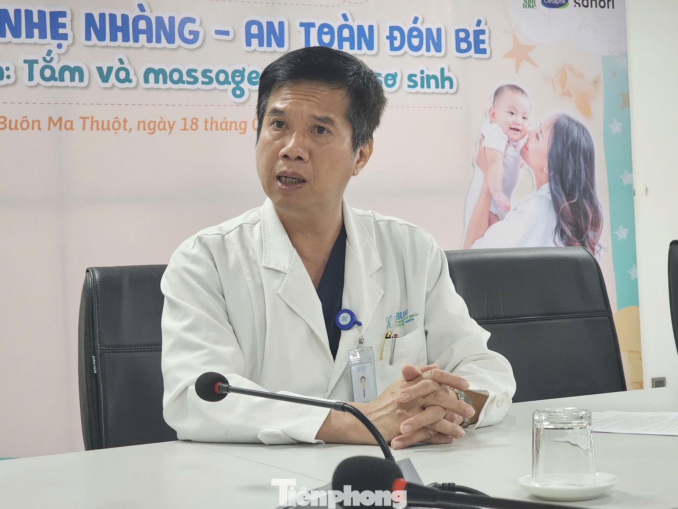 Ông Võ Minh Thành - Giám đốc BUH rất buồn khi ca thay van động mạch chủ qua da bị thất bại