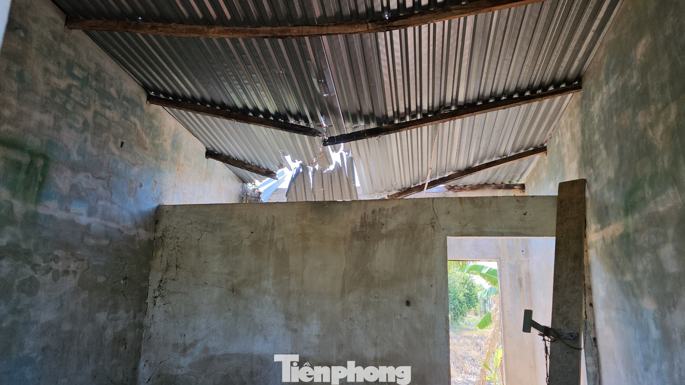 Mái tôn nhà bị hư hỏng Mái tôn nhà bị hư hỏng