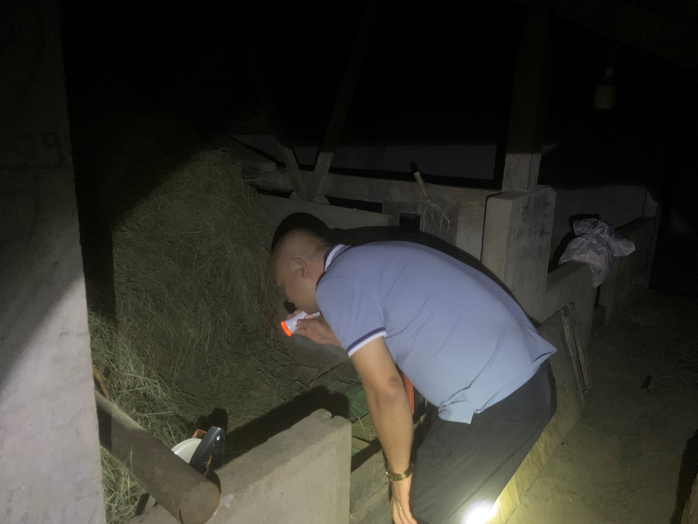 Cán bộ chuyên môn kiểm tra, bắt muỗi để điều tra nguồn lây truyền bệnh