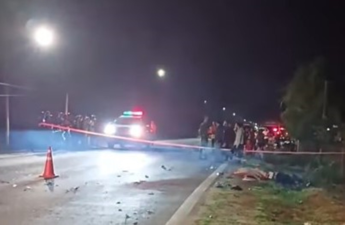 Hiện trường vụ tai nạn Hiện trường vụ tai nạn