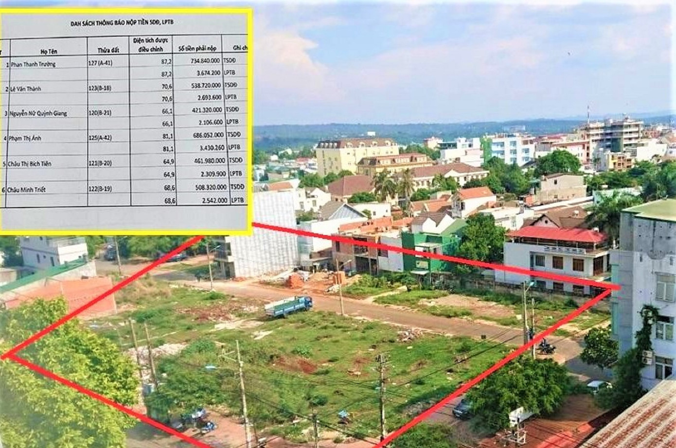 Các lô "đất vàng" được xác định giá không đúng quy định Các lô "đất vàng" được xác định giá không đúng quy định