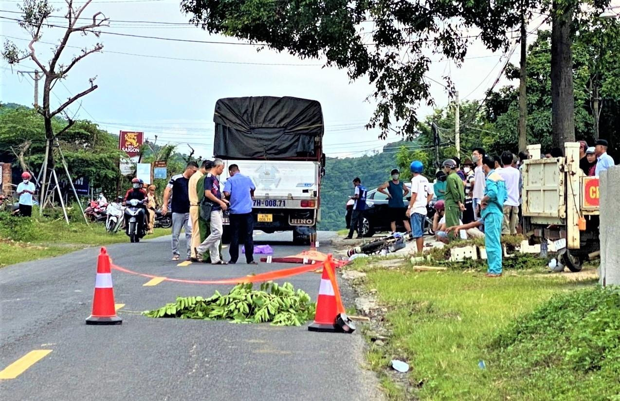 Hiện trường vụ tai nạn