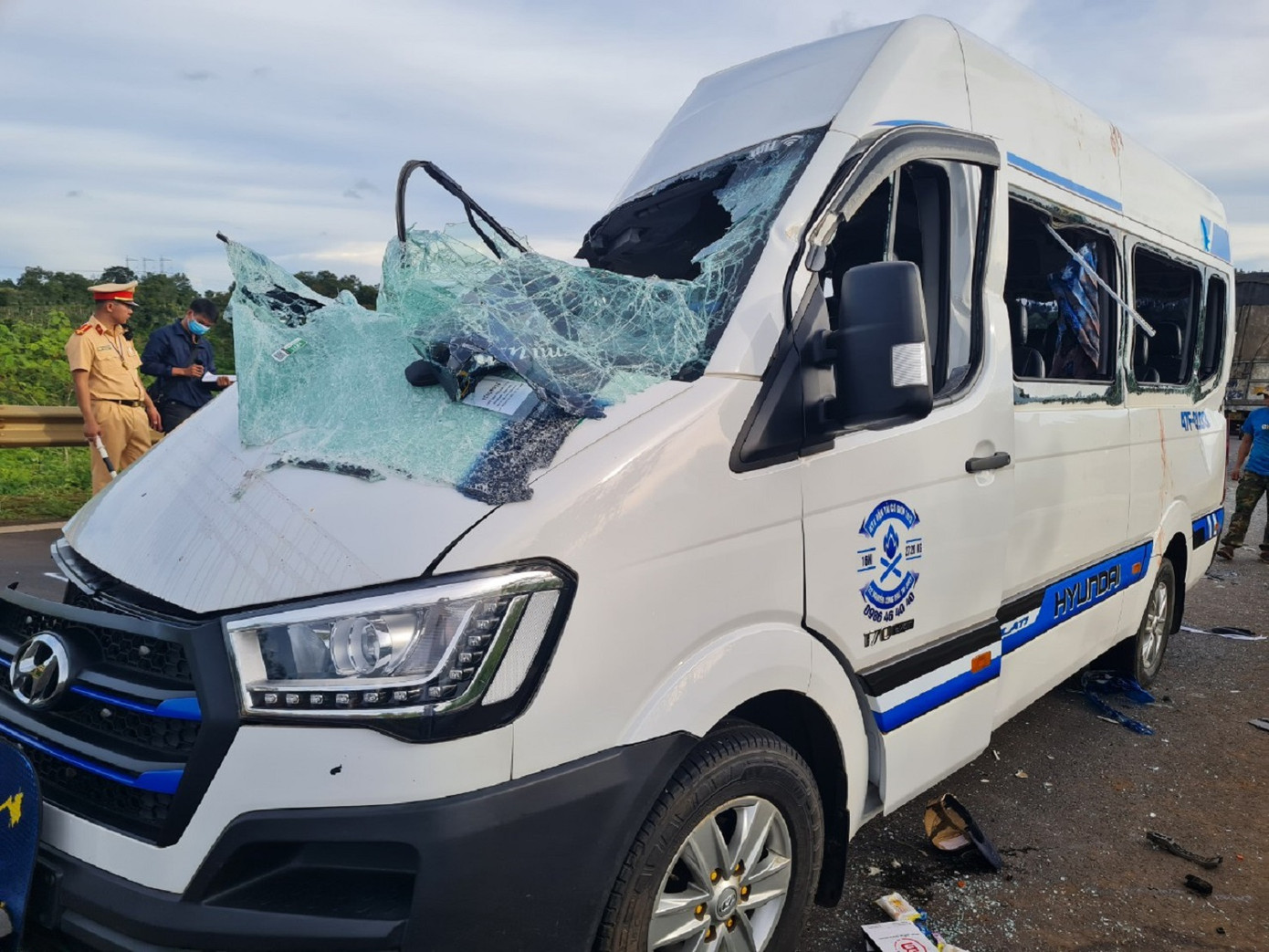 Hiện trường vụ tai nạn Hiện trường vụ tai nạn