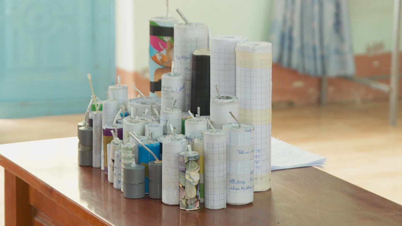 Pháo nổ do học sinh chế tạo Pháo nổ do học sinh chế tạo