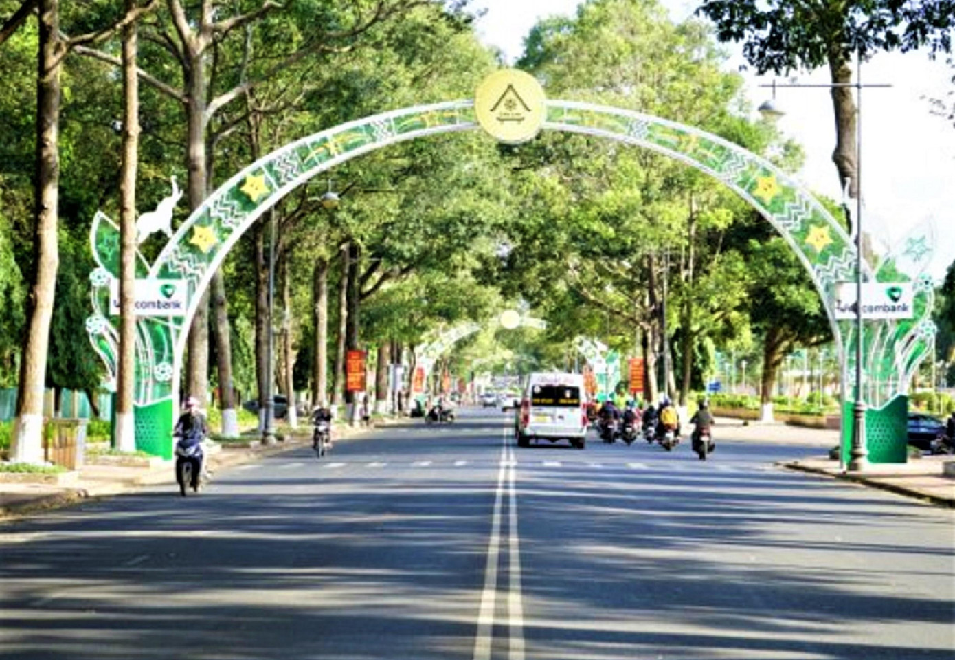 Một tuyến đường trên địa bàn TP.Buôn Ma Thuột