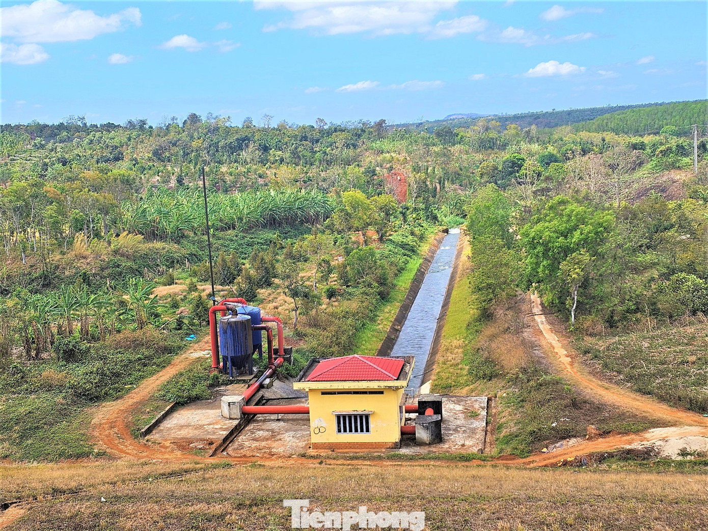 Khu vực cấp nước của dự án