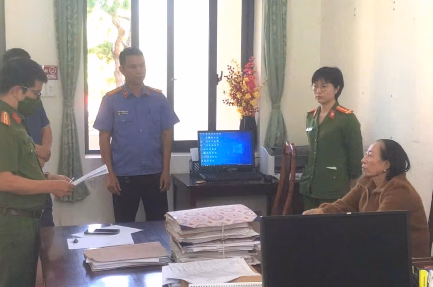 Đối tượng Nguyễn Thị Luấn bị tạm giam để điều tra