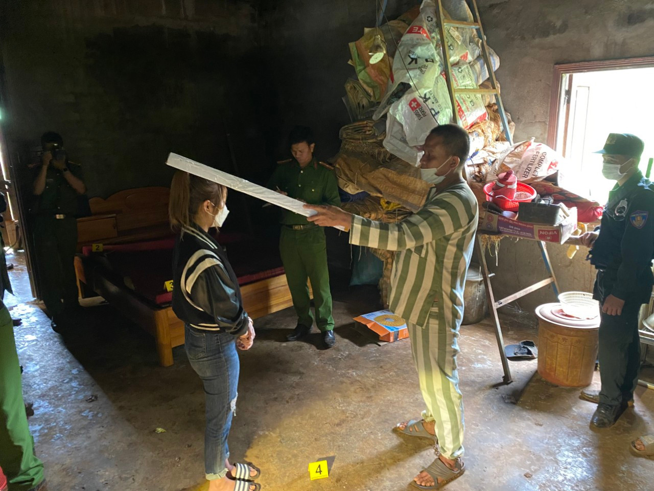 Đối tượng Hiệp thực nghiệm lại hiện trường vụ giết người tình