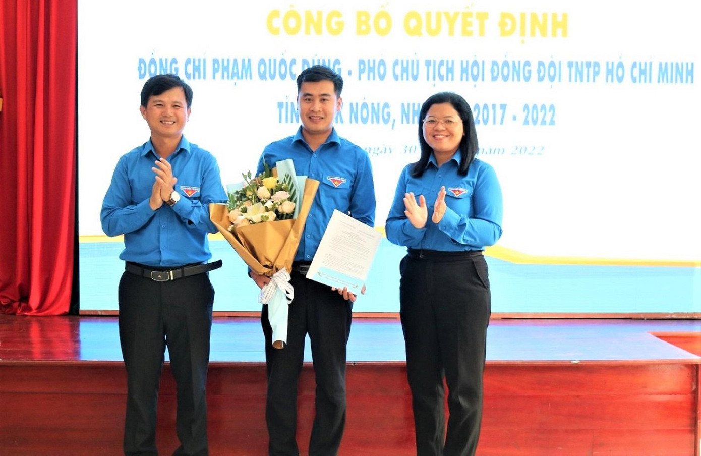 Anh Phạm Quốc Dũng nhận nhiệm vụ mới Anh Phạm Quốc Dũng nhận nhiệm vụ mới